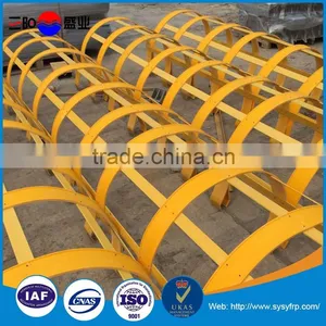 Fiberglass FRP GRP Ladder With Cage thumbnail-3