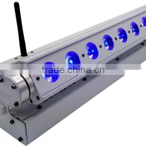 Event Lighting 5in1 RGBWA 9*15w Rechargeable Wireless DMX Battery Powered LED Wall Washer Light thumbnail-4