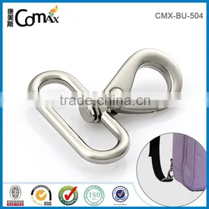 Metal Nickel Plated Swivel Snap Hook Buckle Clip Clasp For Backpack thumbnail-5