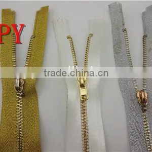 Hot Sell Zipper Manufacturer Metal Satin Zipper for Women Closthes thumbnail-1