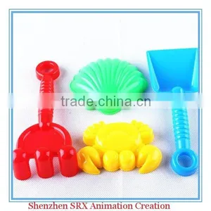 Wholesale Custom Outdoor Plastic Beach Sand Tool Toys Digger Molds Spade Kids Beach Sand Toys thumbnail-1