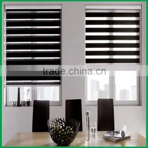 Window Day Night Zebra Roller Blinds Cheap Price Zebra Office Blinds Fabrics thumbnail-2