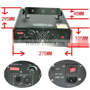 150mW DMX Green Home Party Laser Light thumbnail-2