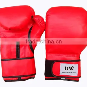 UWIN Powerful Boxing Training Gloves Blue Red White Black 10 oz thumbnail-2