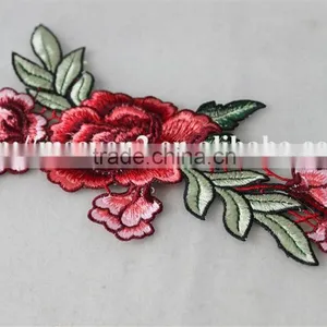 Pretty as Picture Rose Embroidery Printing Patch for Chinese Style Straight Skirt thumbnail-4