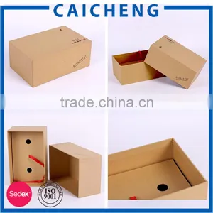 Hot Sale High-end Handmade Rectangle Kraft Gift Box for Electronics thumbnail-5