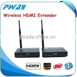 Pinwei PW-DT211W HDMI Wireless Extender 50m (164ft) HDMI Extender With IR and HDMI Looping Out thumbnail-1