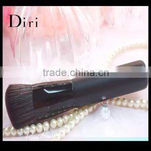 Black Wooden Handle Professional Foundation Powder Makeup Brush thumbnail-3