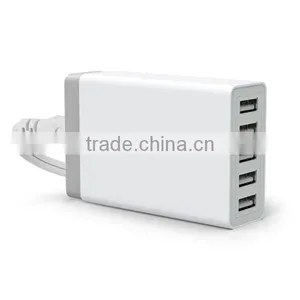 Super Fast Universal 5 Ports Usb Charger Adapter Power Strip With USB Ports thumbnail-3