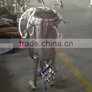 New Style Low Cost 304,316L Jacketed Fermentation Tank thumbnail-1