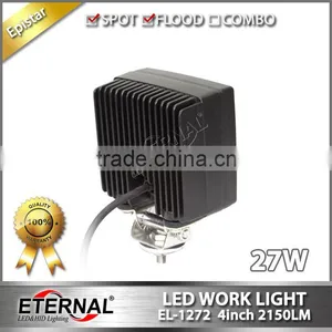 4x4 Cube 27W Led Work Light Flood Beam for Agriculture Equipment Truck Trailer Harvester Forestry Machinery thumbnail-3