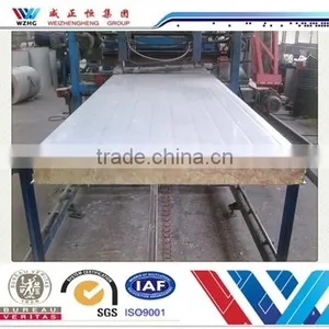 Rock Wool Sandwich Roof Panels/Polyurethane Faux Rock Panel/Galvanized Roof Panels thumbnail-3