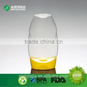 High Qualified Factory Price Hot Sale 500g Honey Colored Squeeze Bottles With Silicone Valve Lid thumbnail-1
