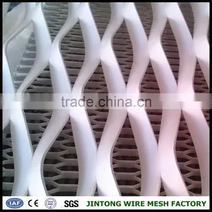Aluminum Expanded Sheet Cladding Panel /aluminum Expanded Facade Mesh Fence thumbnail-2