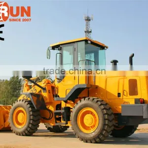 Qingdao Everun Mini Wheel Loader 3.0 Ton Front Loader With Wooden Forks thumbnail-4