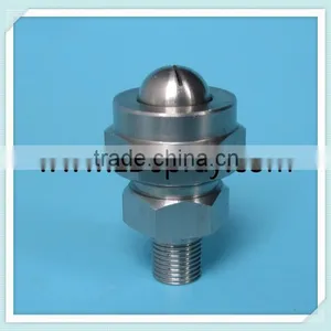 1/8" TB Series Water Air Steam Flat Fan Three Piece Spray Nozzle thumbnail-1