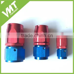 10AN Straight Hydraulic Swivel Aluminum Reusable Hydraulic Hose Ends thumbnail-1