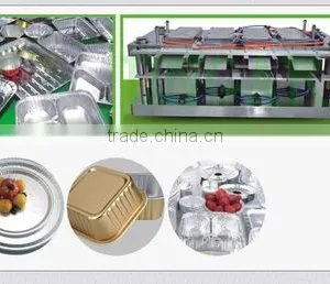 UNAGR 450ml Aluminum Foil Container Mould for Aluminum Foil Container Making Machines Well Designed Auto Mould Multi Cavities thumbnail-4