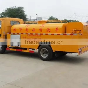 4*2 Dongfeng 5m3 Small High Pressure Water Cleaning Camion thumbnail-6