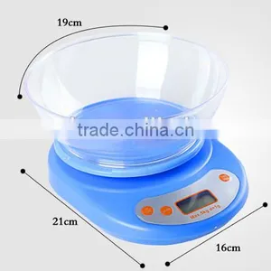 Electronic Kitchen Scale Food Scale With Bowl thumbnail-1