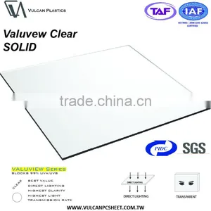 UV Protected Polycarbonate Transparent Solid Flat Clear Sheet (Valuview Clear) thumbnail-5
