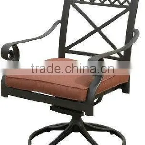 New Style Cast Aluminum Bar Dining Chair 61203 thumbnail-1