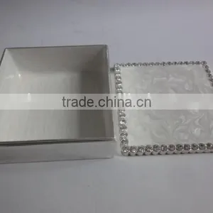 Enamel Jewelled Metal Alloy Trinket Box Jewel Box thumbnail-2