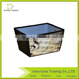 Front PP Printing Household Nonwoven Foldable Storage Box thumbnail-1