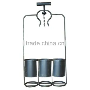 2015 Hot Selling Wall Mount Wine Rack Holds 3 Bottles thumbnail-2