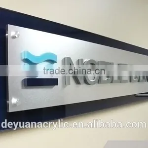 High Quality Acrylic Frame Countertop Led Lighted High Bright Tabletop Acrylic Signage thumbnail-2