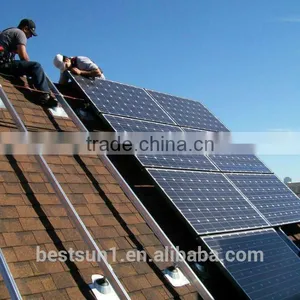 Bestsun BPS5000w High Quality for Home On/off Grid (with MPPT/ IGBT of Mitsubishi Inverter) Flat Solar Energy Water Heater thumbnail-1