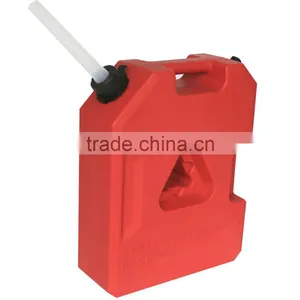 3 GAL Jerry Can With Lock and Key Plastic Fuel Tank Motorcycle thumbnail-1