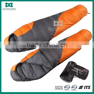 White Duck Down Mommy Sleeping Bag for Camping Tent thumbnail-1