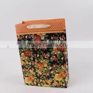 Flower Design Foldable Gift Bag / Shopping Paper Bag thumbnail-1