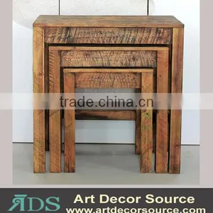 Natural Solid Wood Chairs Sets thumbnail-1