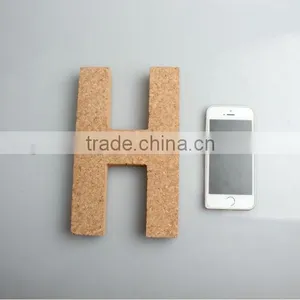 Natural Cork Letter "H" OEM thumbnail-1