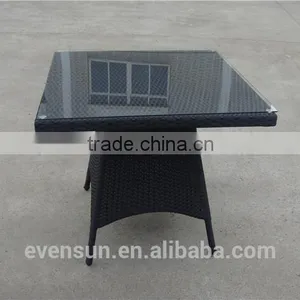 Mayfair Square Wicker Dining Table thumbnail-4