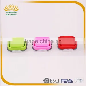 Silicone Collapsible School Lunch Box thumbnail-5