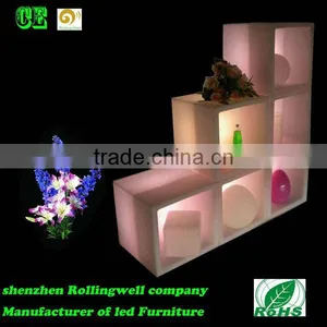 LED Electrical Cabinet Modern Wine Cabinet Kitchen Cabinet Roller Shutter thumbnail-1