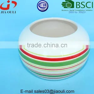 Under Glazed Ceramic Planter Garden Pot thumbnail-4