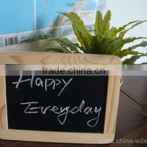 Pine Wood Blackboard, Wood Frame Chalkboard, Double Side Blackboard thumbnail-3