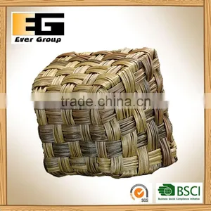 Handmade Rustic Rattan Flowerpots Gardent Planter thumbnail-4