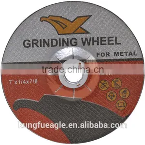 180*6*22.2mm Abrasive Cutting Grinding Wheel En12413 for Metal thumbnail-1