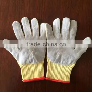 Cut Resistance Gloves ! Cow Leather Palm Impact Gloves thumbnail-1