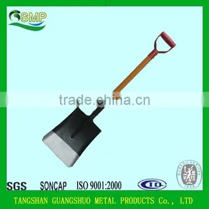 Wooden Handle Steel Shovel S501D thumbnail-1