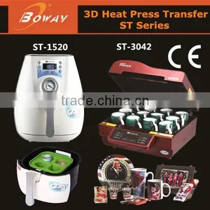 World Cup 2014 3D Sublimation Vacuum Magic Coffee Cup Mug Printing Machine thumbnail-1