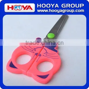 ST33361 Lovely Roseo Handle Tiger Design Cartoon School Scissors thumbnail-2