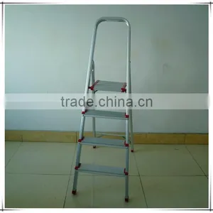 Wholesale High Quality House Hold Foldable Multi-use Four Steps Folding Aluminum Ladder thumbnail-2