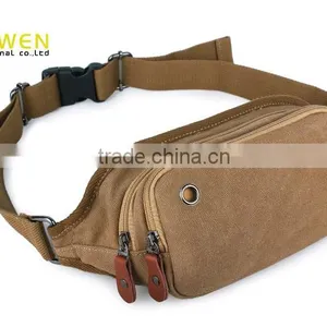 16oz Running Sport Canvas Waist Bag Waist Belt thumbnail-1