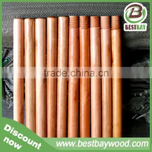 10 Days Fast Delivery Varnish Coated Wood Mop Handle thumbnail-1